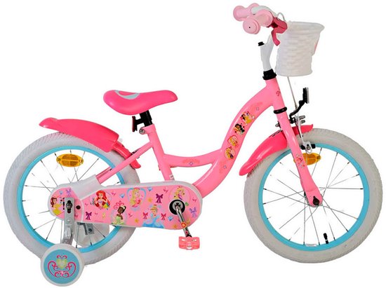 Disney Princess Kinderfiets - Meisjes - 16 inch - Roze van Disney — afbeelding 2