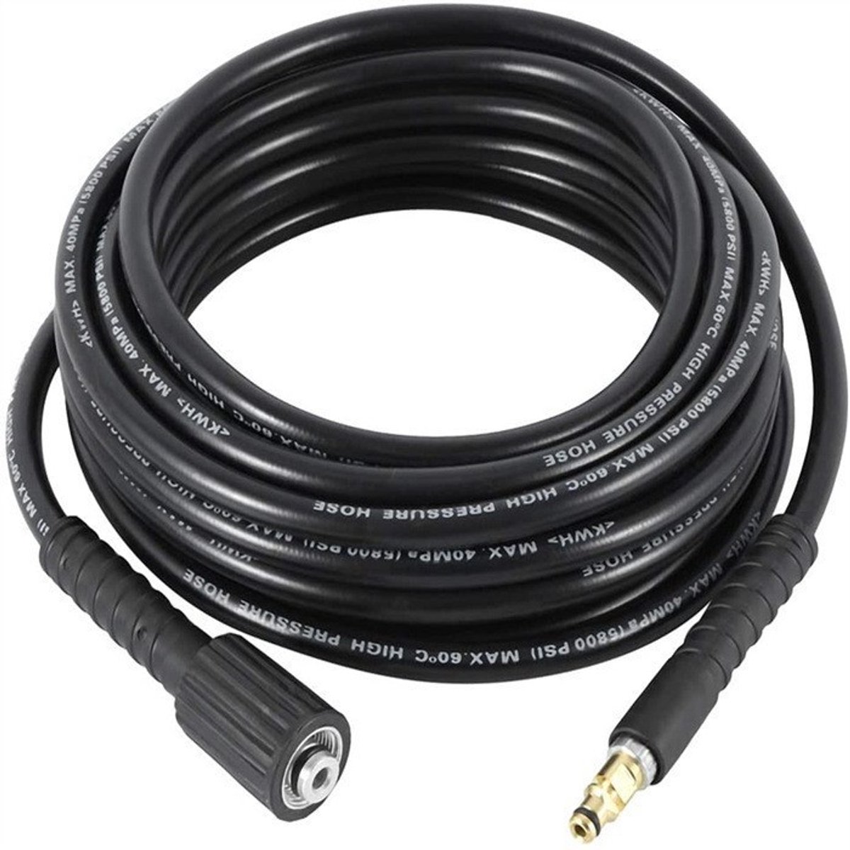 Geschikt voor Karcher k2-k7 Hogedrukreinigerslang, autowasslang van PVC en rubber, hogedruk waterslang, flexibele slang-6M