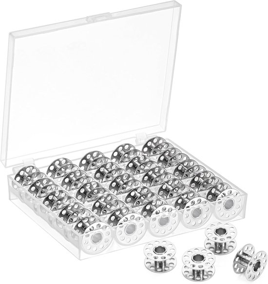 Zasiene Bobbin Buddies Spoelhouder 60 stuks spoeldraadhouders draad effectief voorkomt dat de draad losraakt voor naai-accessoires