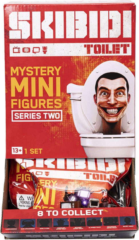 Toilettes Skibidi | Mini Figurines de 6,5 cm - Wave 2