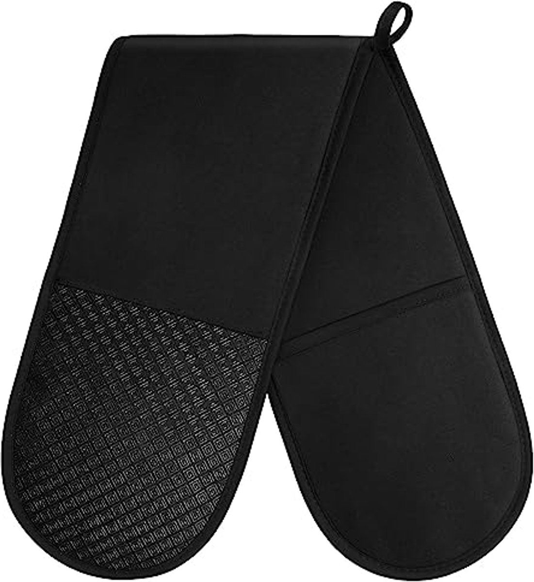 Dubbele Hittebestendige Ovenhandschoenen 250°C - Antislip BBQ en Bak Wanten