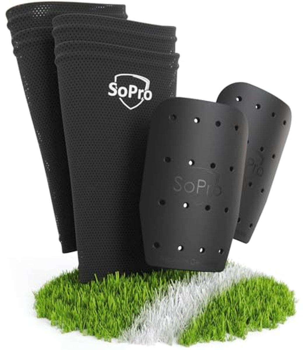 Mini-scheenbeschermers voor voetbal met sokken - Licht, Antislip, Geurloos, 120 x 80 x 5 mm