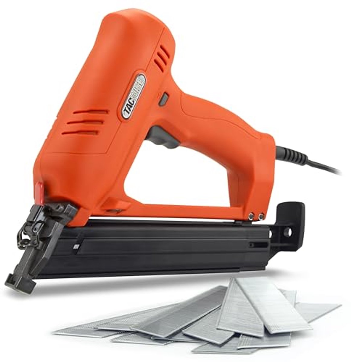 Schuine Elektronagler met 1000 Spijkers, Professionele Nagelmachine voor Houten Vloeren en Meubelmontage