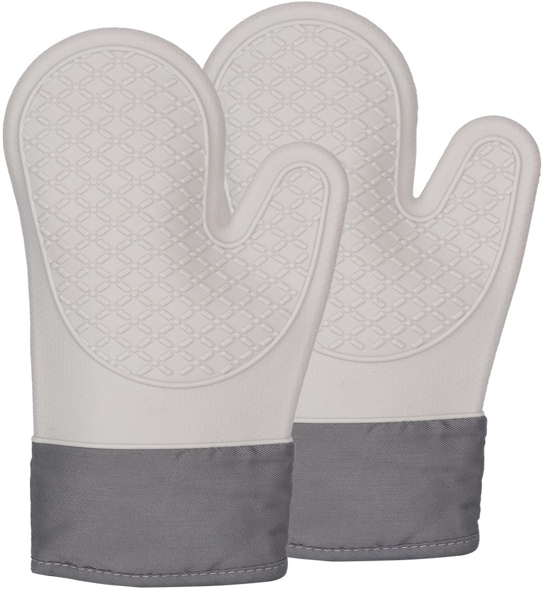 Ibenzoa® Set van twee hittebestendige en antislip ovenwanten voor veilig koken