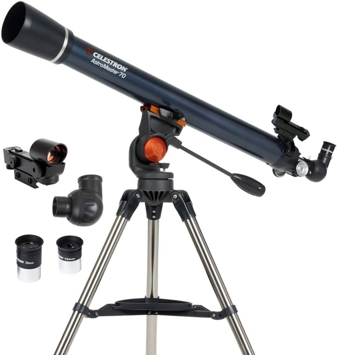 Astronomische Refractor Telescoop 70AZ - Perfect voor Sterrenkijken en Aarde-observatie