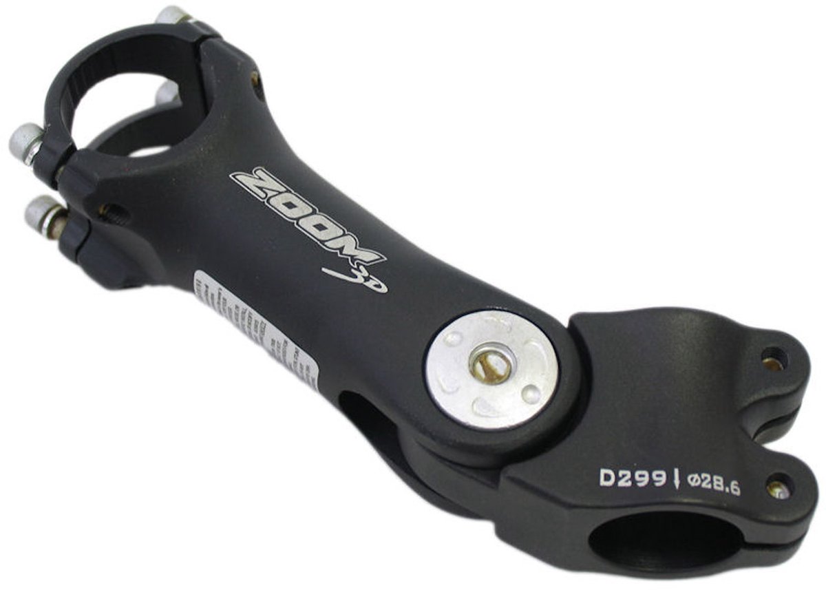 A-head stuurpen - 110 mm - verstelbaar - zwart