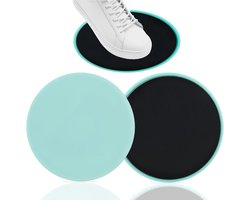 Core Sliders - 2 stuks oefenglijschijven - fitness - core slider - sport - full-body trainingsapparatuur voor buik- en thuisoefeningen ter versterking van romp, billen en buik