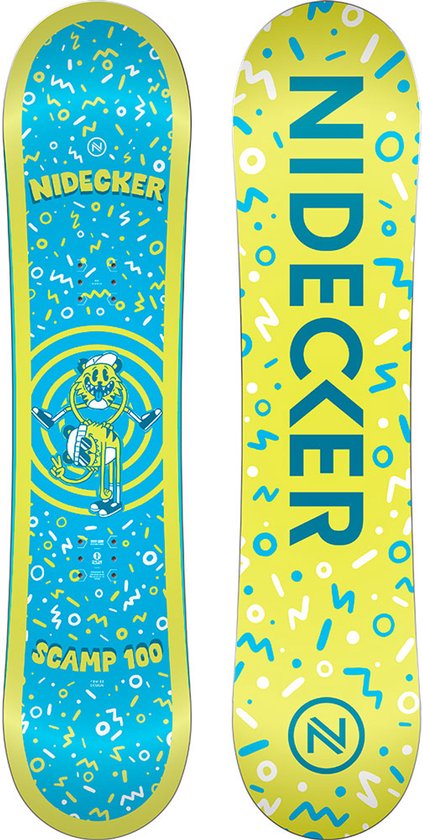 Nidecker Scamp+bng Magic Snowboard Geel 90