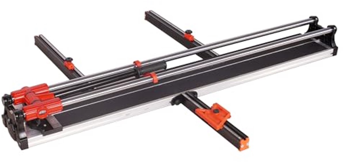 Professionele Tegelsnijder 120cm - Handmatige Keramische Snijmachine met Brede Aluminium Basis