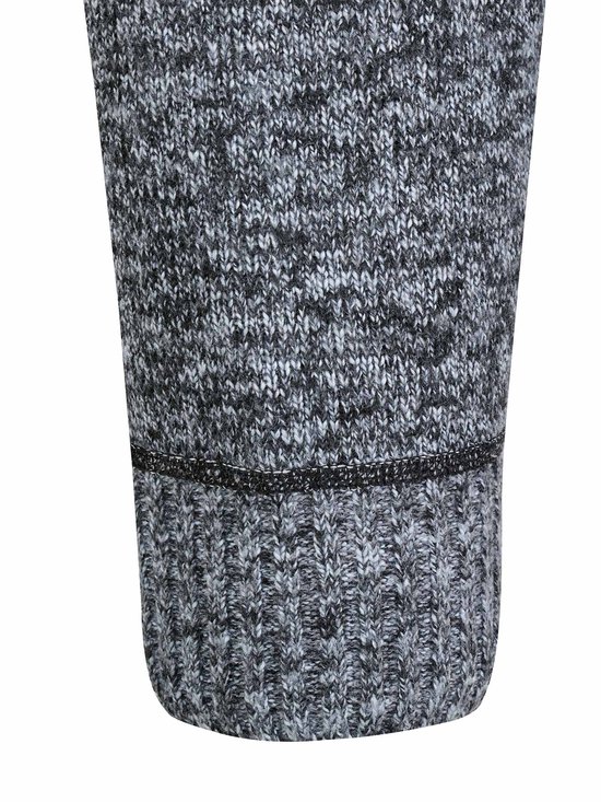 Bjornson - Gilet d'hiver en maille torsadée anthracite Gus Bjornson - taille 6XL