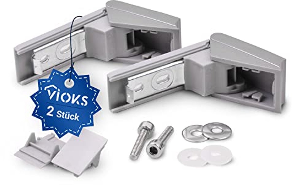 Scharnierreparatieset voor koelkast, 2 stuks