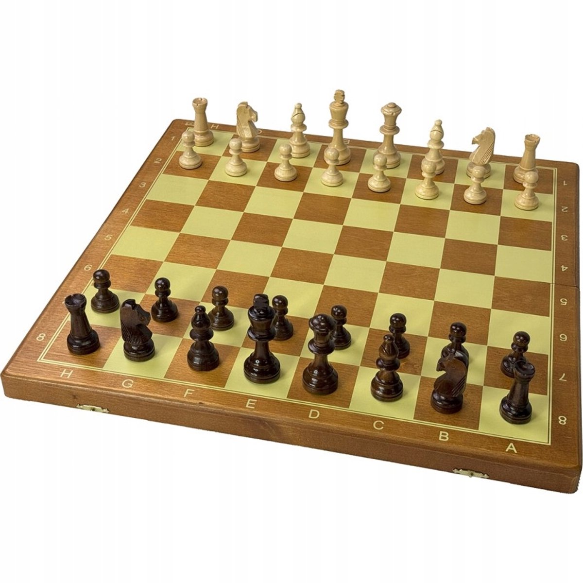 Grote Houten Toernooi Schaakset Nr. 6 - 54x54 cm