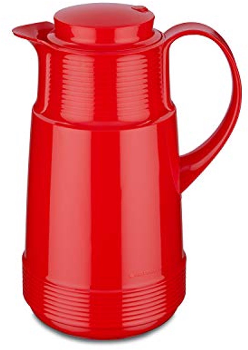 Thermoskan Rood 1,0 Liter - Ideale Oplossing Voor Warm en Koud Drinken