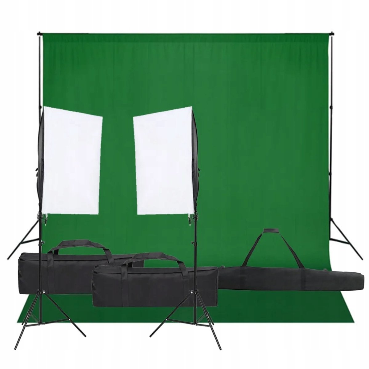 Studiofotografieset 5500K - 40x60 cm, Groen
