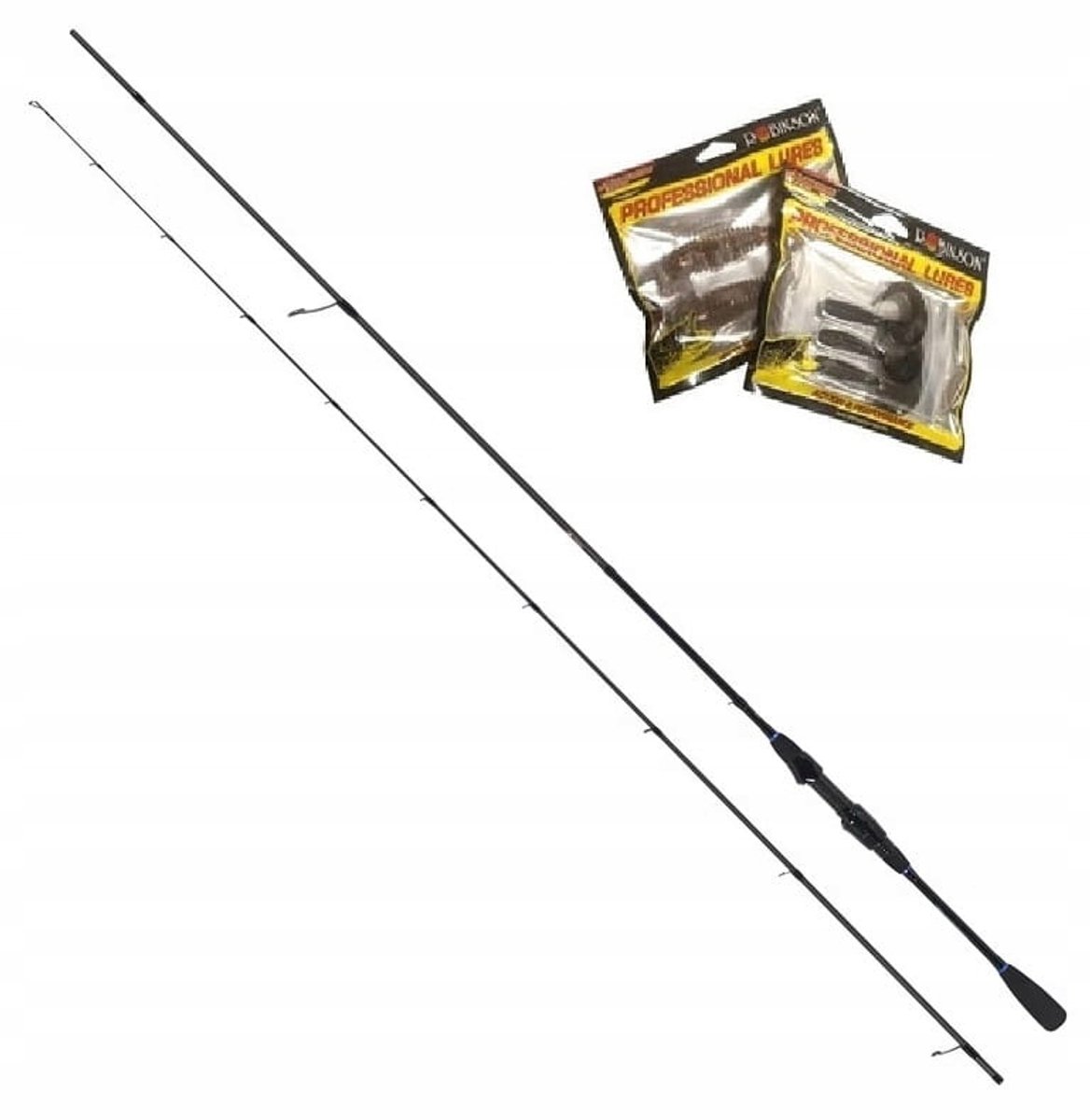 Robinson Toshido Light Spinhengel 2,75m 3-12g + Gratis rubber
