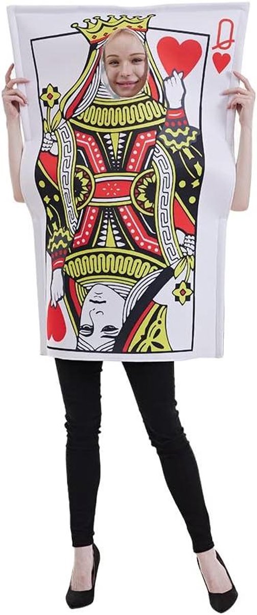 Speelkaarten voor volwassenen - Cosplay-kostuum voor feest, Halloween, carnaval - Rollenspel kleding met themafeest in gedachten