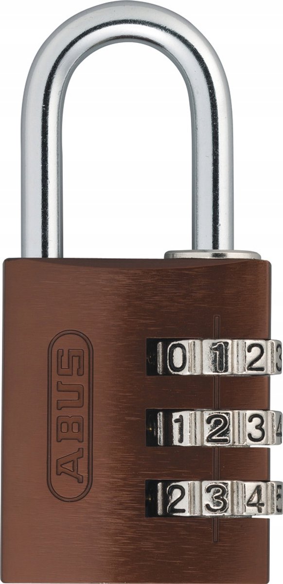 ABUS 724/30 Bruin B Nummergleuf - Bruin, 30mm