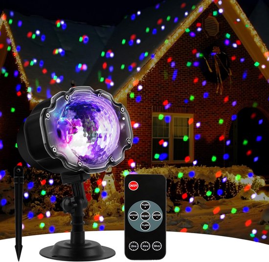 LED projector sneeuwvlokken | Met afstandsbediening