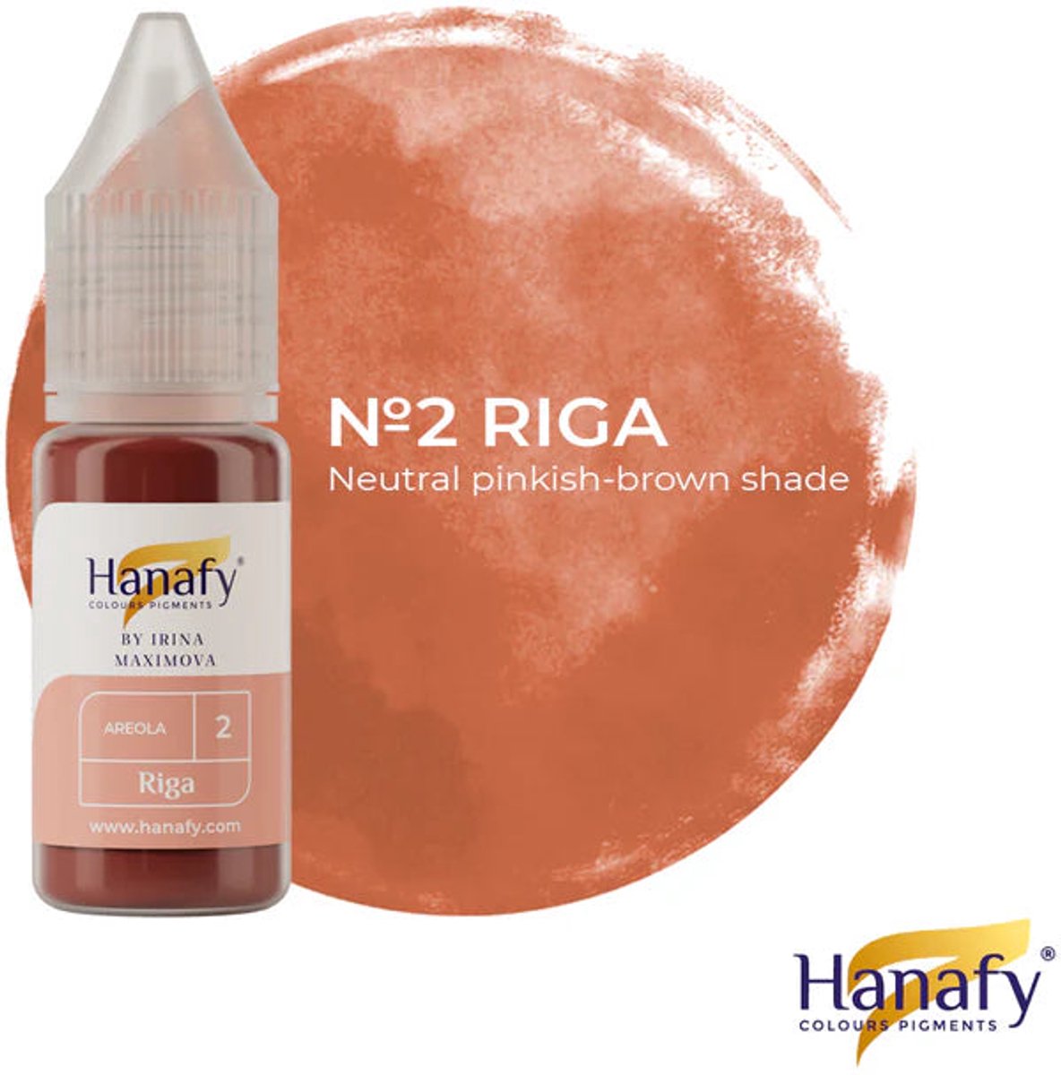 Hanafy Pigment for Areola No.2 – Riga