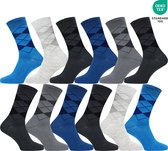 GIANVAGLIA® 12 Pack - Gianvaglia Heren Sokken 12-pack katoen maat 39-42 SK-207