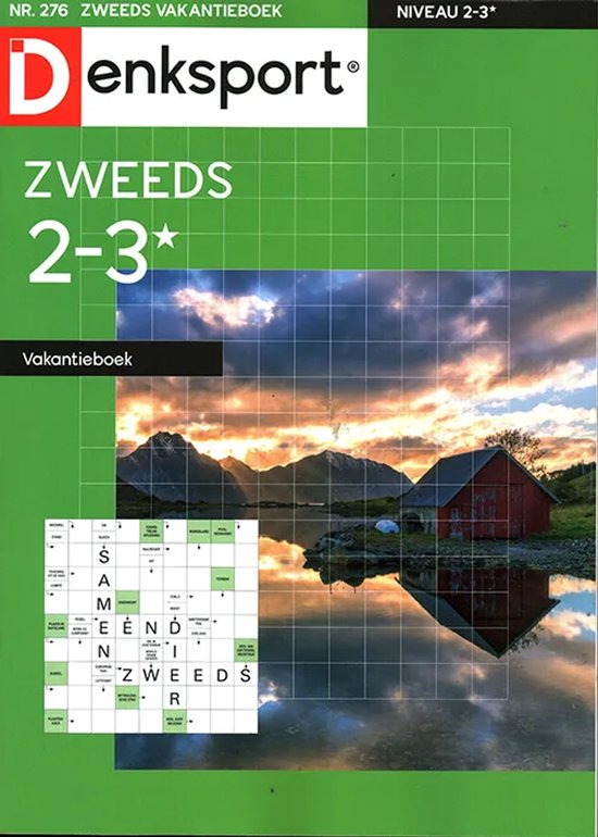 Denksport Zweeds Vakantieboek - 2-3* 276 2025