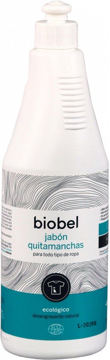 Biobel – Vlekkenverwijderaar - 750ml – 100% Natuurlijk - Biologisch afbreekbaar