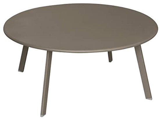 Salontafel Saona Tonka - 90 cm - Gelegeerd Staal