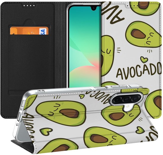 Samsung Galaxy A26 Magnet Case Avocado Singing