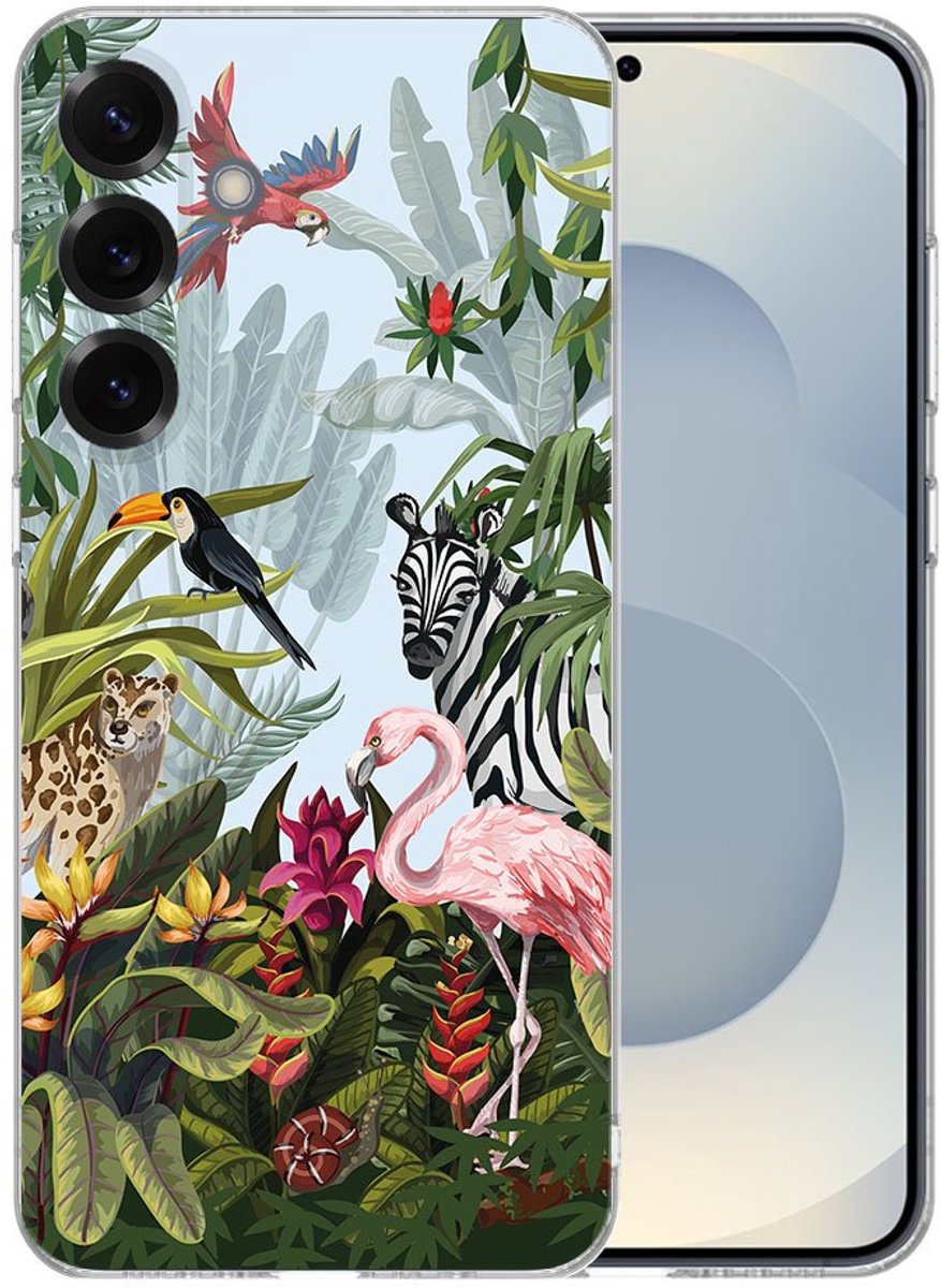TPU Hoesje Samsung Galaxy S25 Plus - Jungle Backcover