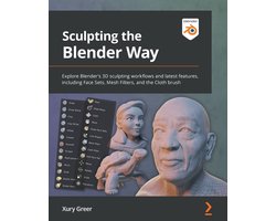 Omslag van Sculpting the Blender Way