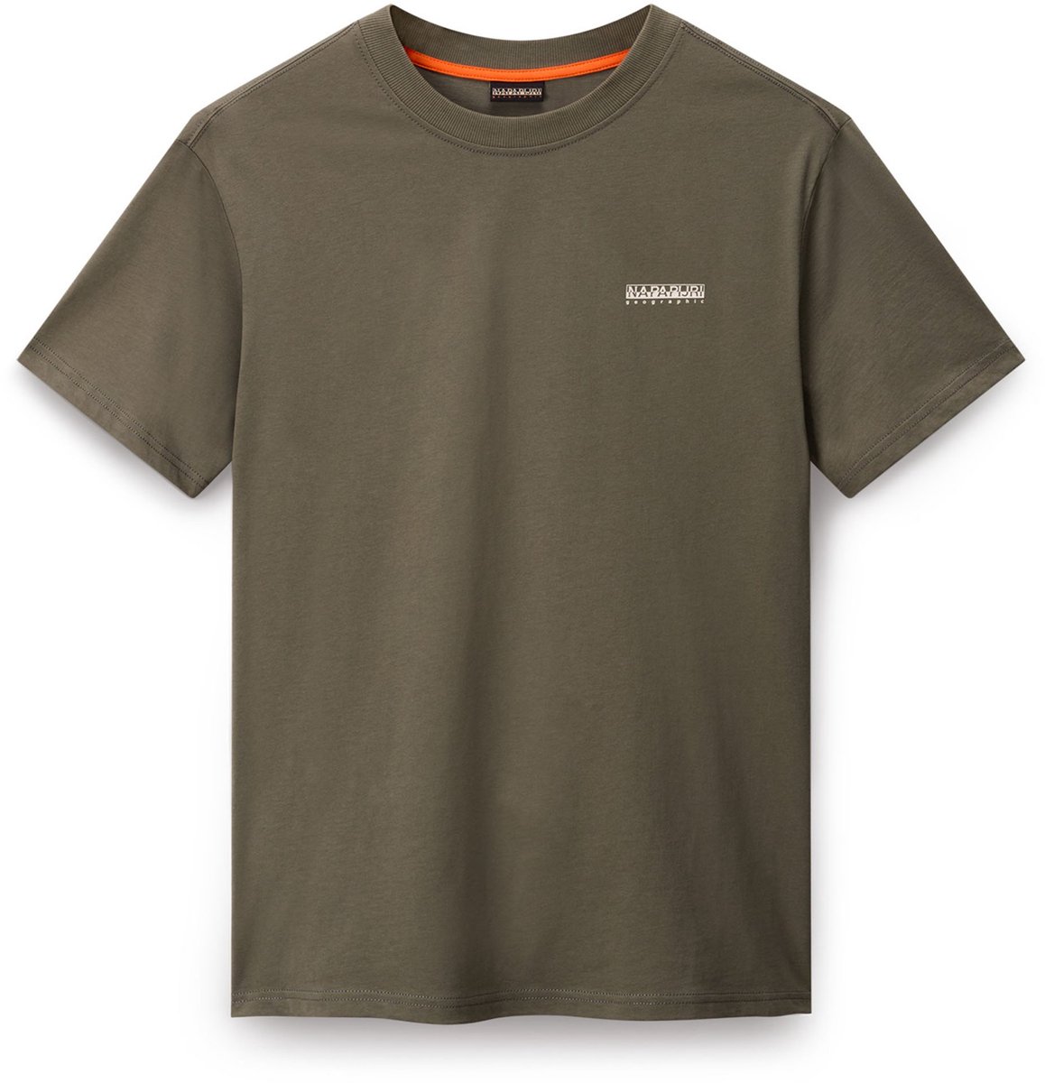 Napapijri T-Shirt S-Small Box Ss NP0A88TR -XXL Tea Leaf G0a
