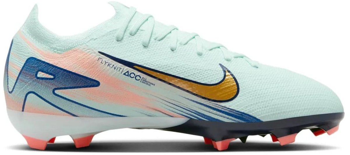 Nike Vapor 16 Pro - Kindervoetbalschoen - Groen/Oranje/Mint - Maat 36.5