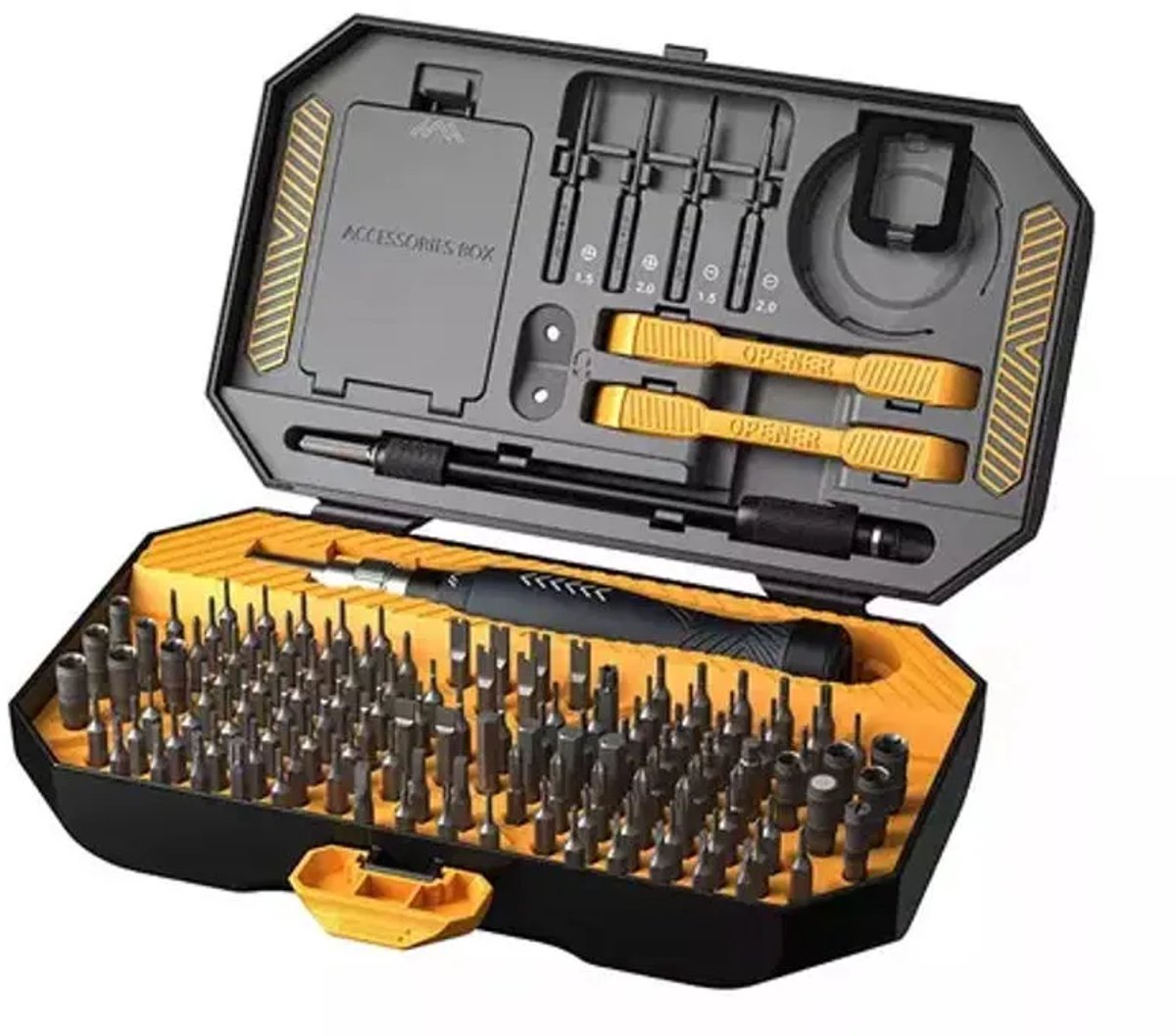 Jakemy JM-8183 Gereedschapsset 145-in-1 – Precisie & Kwaliteit