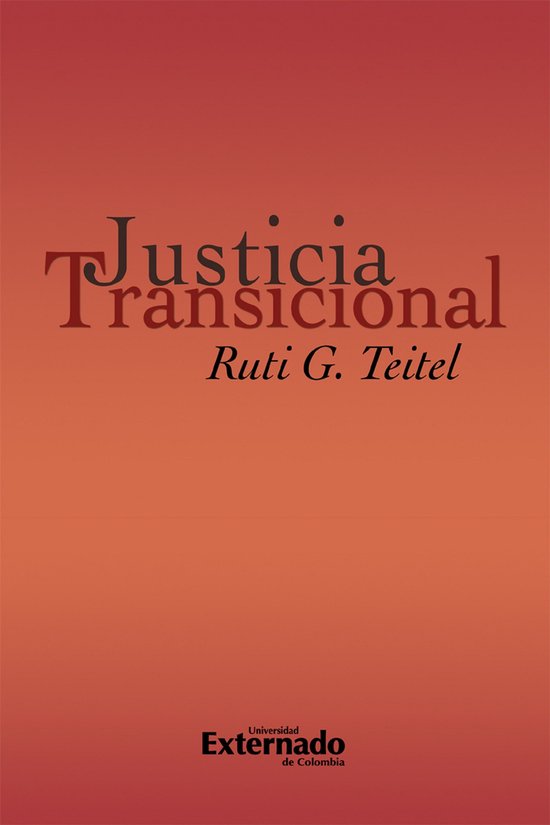 Justicia transicional - cover