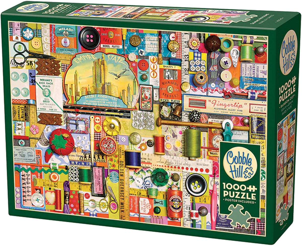 Puzzle 1000 Akcesoria do szycia 113117 - Puzzel 1000 Naaibenodigdheden 113117