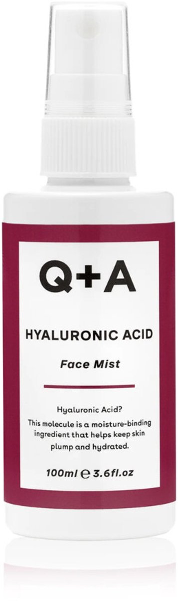 Q+A Hyaluronic Acid Face Mist - 2 x 100 ml - Voordeelverpakking