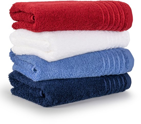 MÖVE Ensemble de Handdoeken New Classic 6-TLG 100% coton - Absorbant & doux pour la peau - Fabriqué en Allemagne
