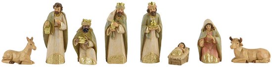 Figurenset KSD Multicolour Polyresin (8 Onderdelen)
