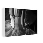 Danseuse de ballet dans une toile tutu 2cm 30x20 cm - petit - Tirage photo sur toile (Décoration murale salon / chambre)