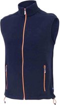 Ivanhoe Bodywarmer Assar Heren Mouwloos Merinowol Navy Mt Xxl