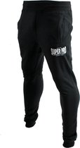 Super Pro Jogging Pants Zwart/Wit Large