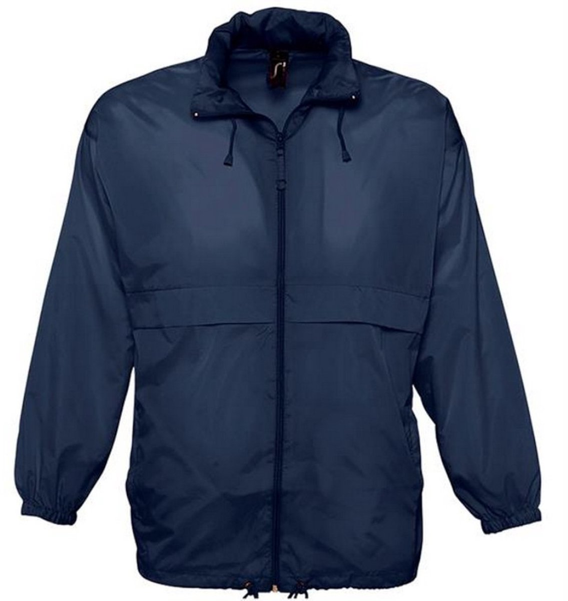 SOLS Unisex Surf Windbreaker Lichtgewicht Jasje Marine Blauw
