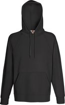 Fruit Of The Loom Heren Lichtgewicht Sweatshirt Met Capuchon / Hoodie (240 GSM) (Licht Garphite)