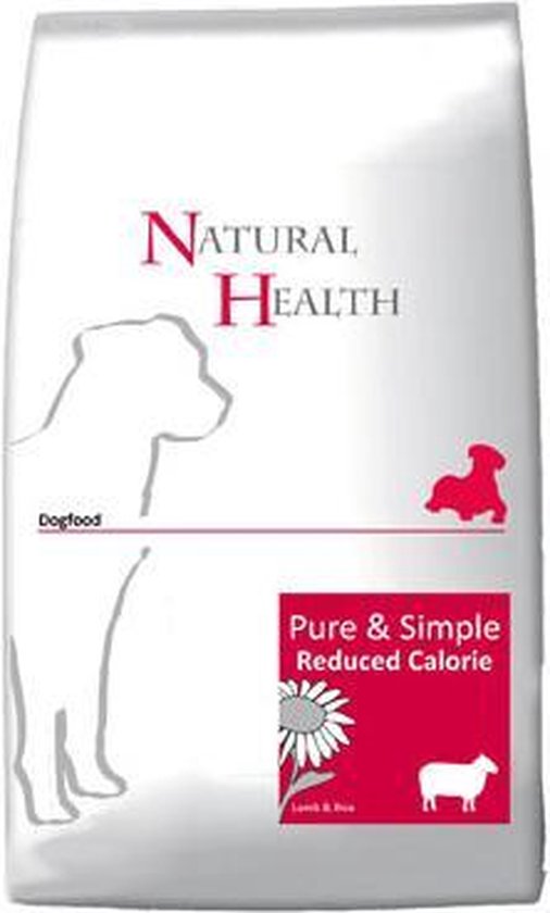Natural Health Droogvoer Natural Health Dog Reduced 12.5 Kg.