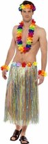 4x stuks gekleurde regenboog hawaii verkleedset - verkleedkleding