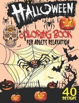 Halloween Coloring book for Adults Relaxation