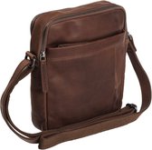 The Chesterfield Brand Schoudertas Alva Shoulderbag Brown Bruine