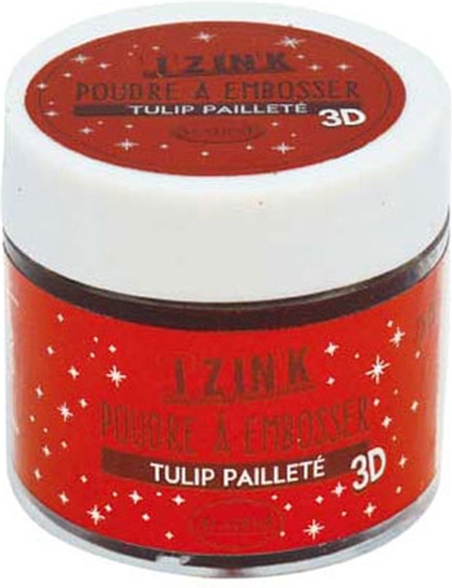 Aladine | Reliëfpoeder | Vonkelend rood