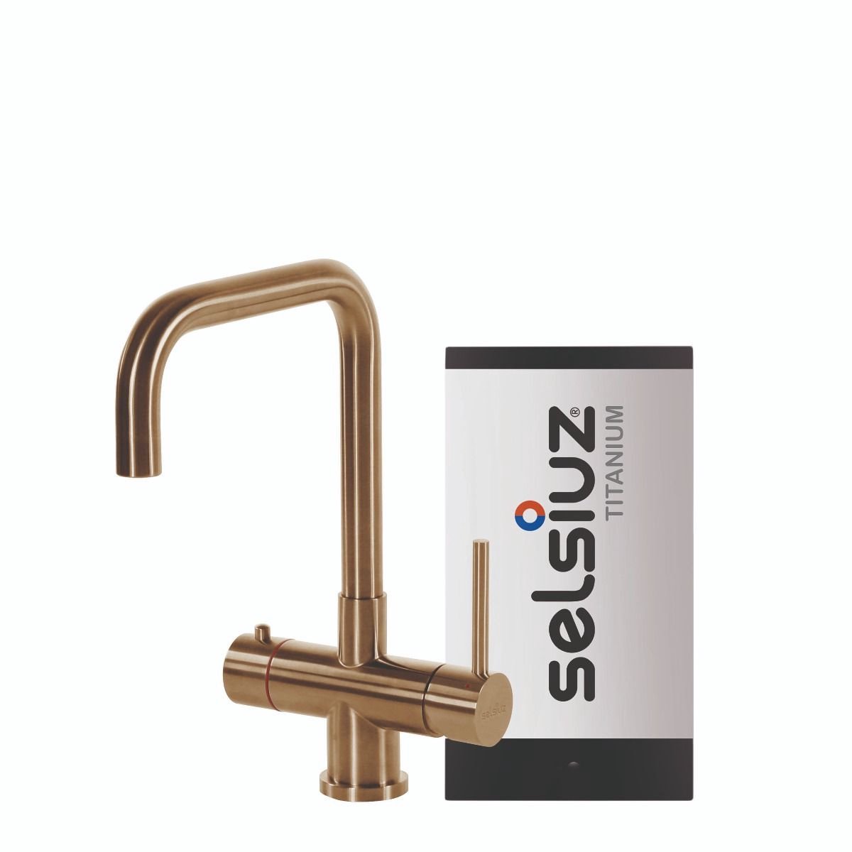 Selsiuz Haaks Gold / Goud met TITANIUM Single boiler