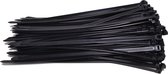 Kabelbinders 7,6 x 300 mm zwart   -  zak 100 stuks   -  Tiewraps   -  Binders